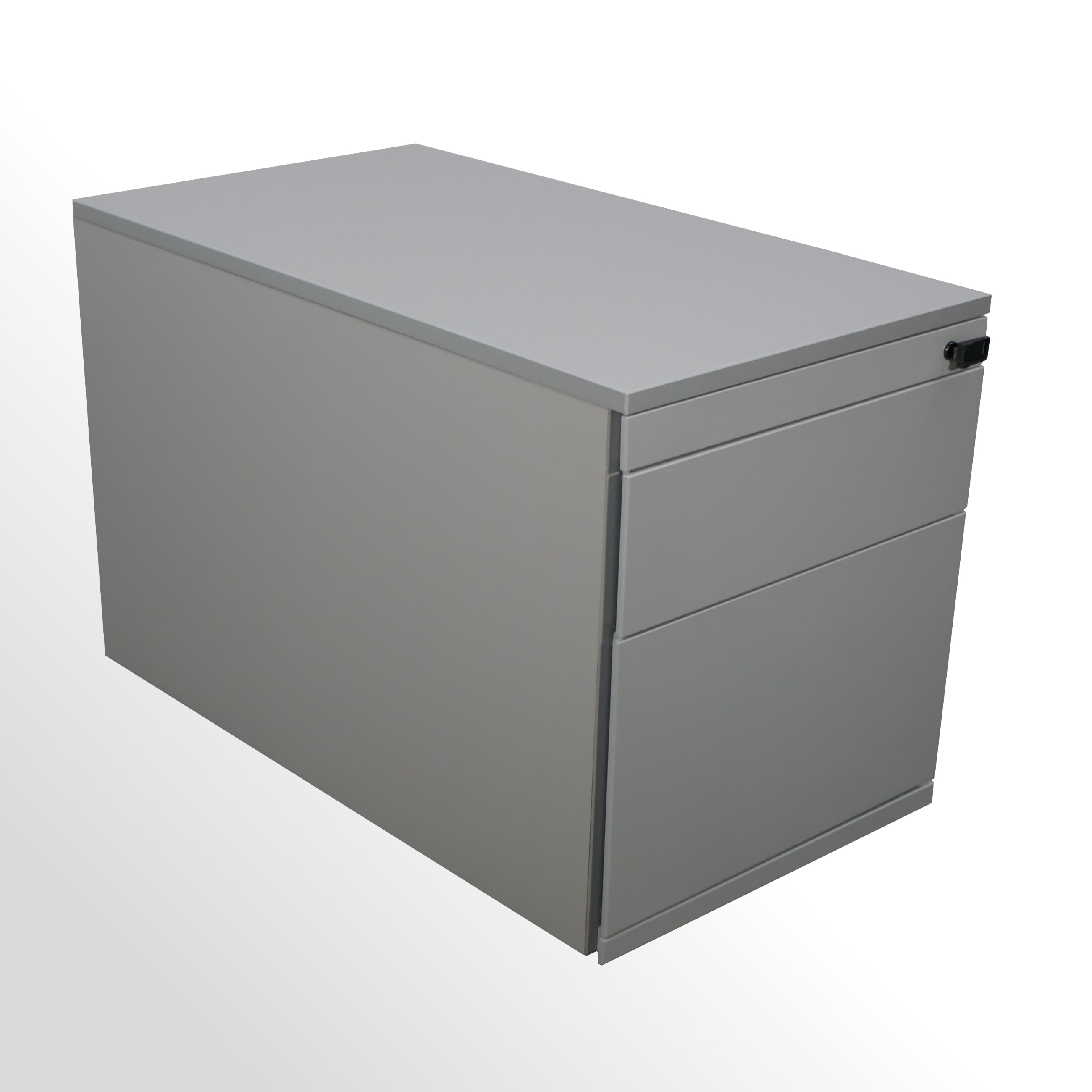 Gebrauchter Steelcase Rollcontainer mit Hängeregistraturlade & Stahlfront