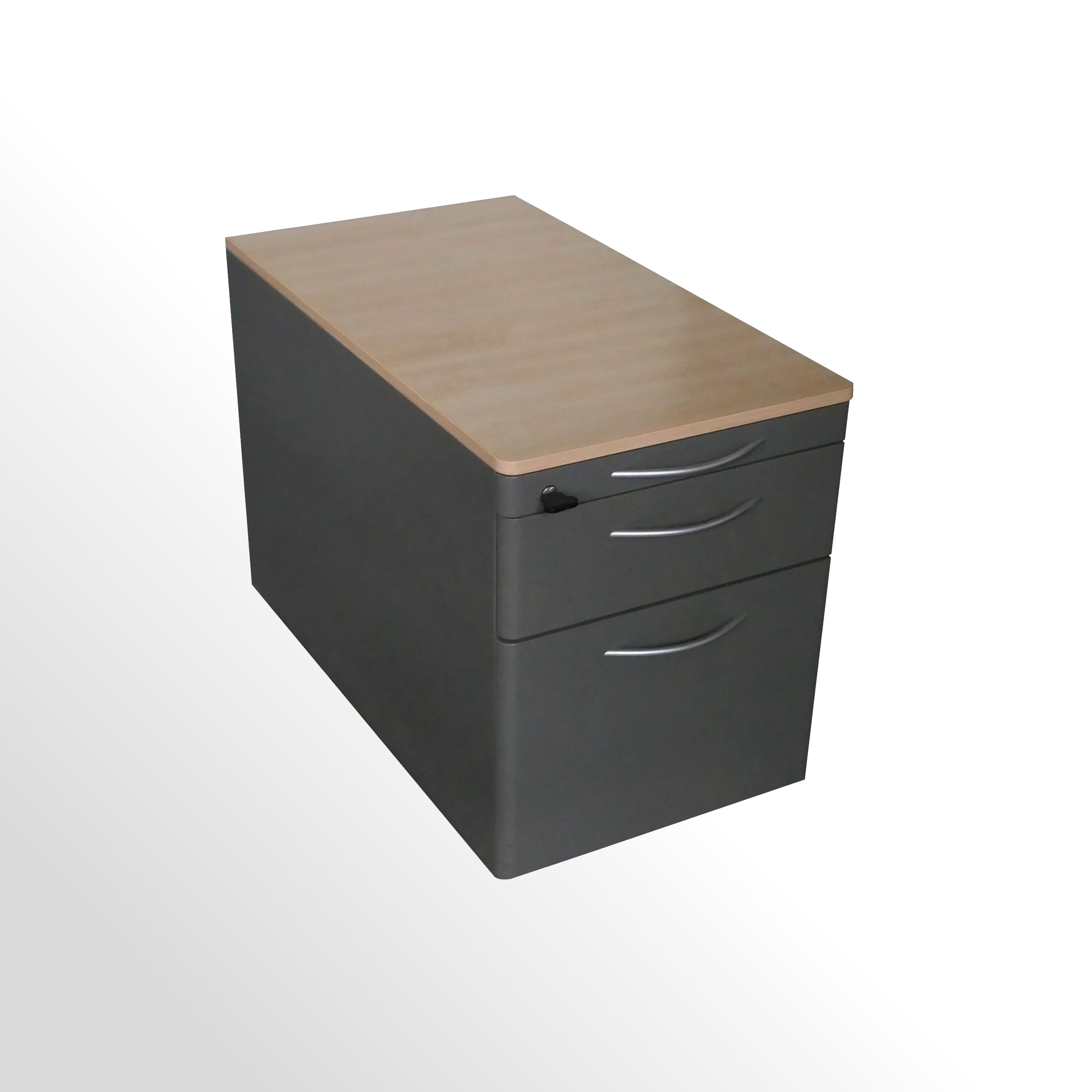 Günstiger, gebrauchter Steelcase Rollcontainer mit Hängeregistraturlade